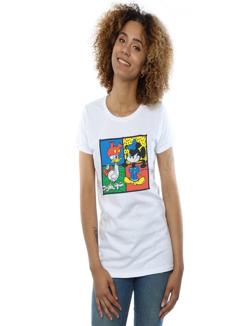 Disney - T-shirt CLOTHES SWAP Blanc - Kiabi
