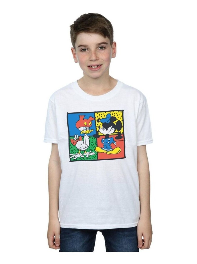 Disney - T-shirt CLOTHES SWAP Blanc - Kiabi