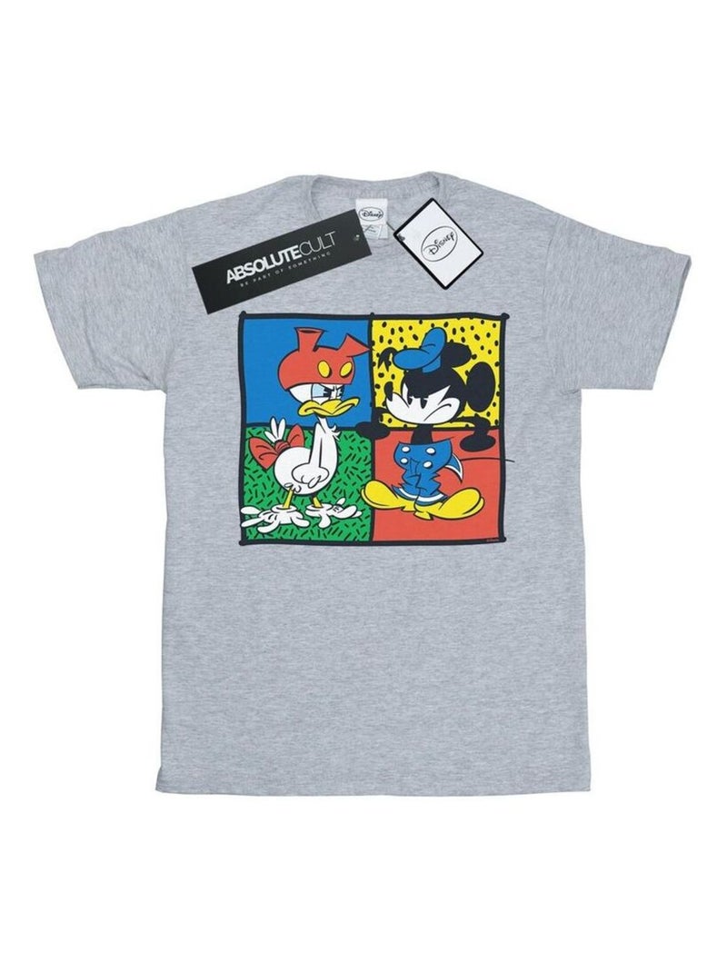 Disney - T-shirt CLOTHES SWAP Gris chiné - Kiabi