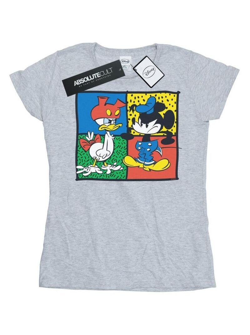 Disney - T-shirt CLOTHES SWAP Gris chiné - Kiabi