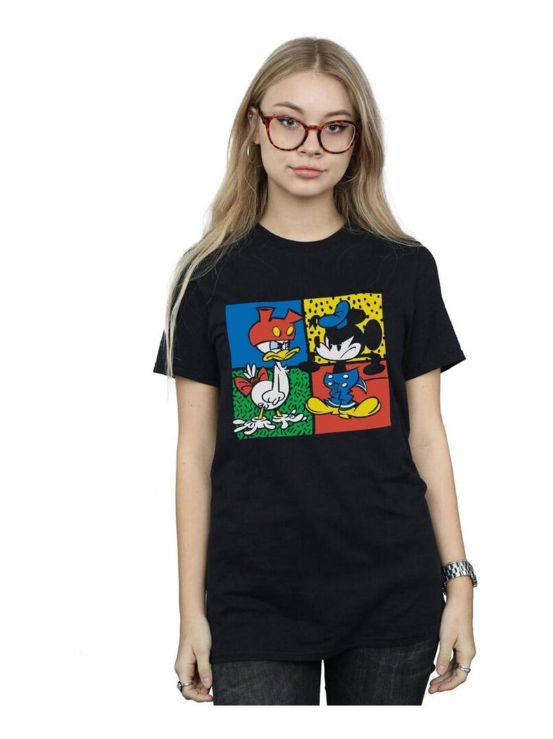 Disney - T-shirt CLOTHES SWAP Noir - Kiabi