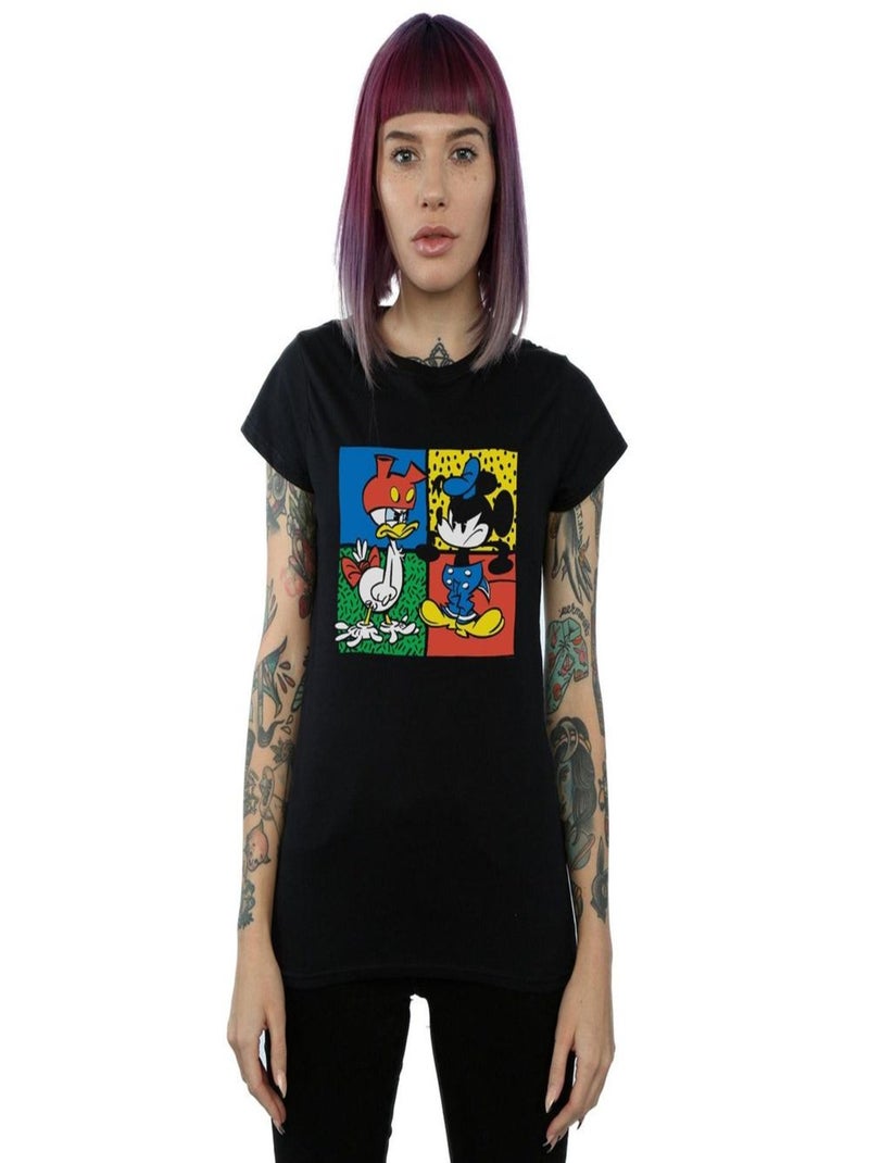 Disney - T-shirt CLOTHES SWAP Noir - Kiabi