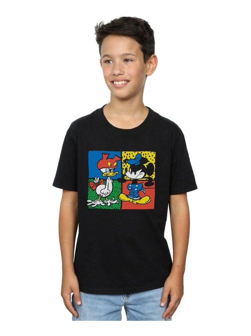 Disney - T-shirt CLOTHES SWAP Noir - Kiabi