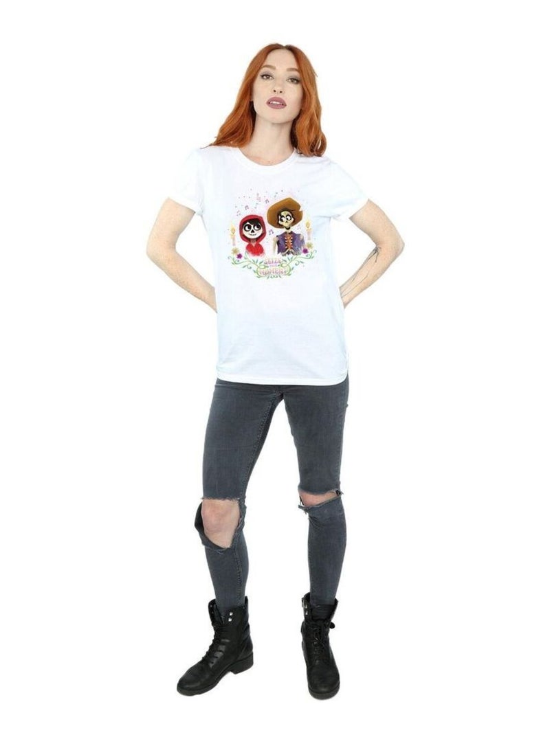 Disney - T-shirt COCO Blanc - Kiabi