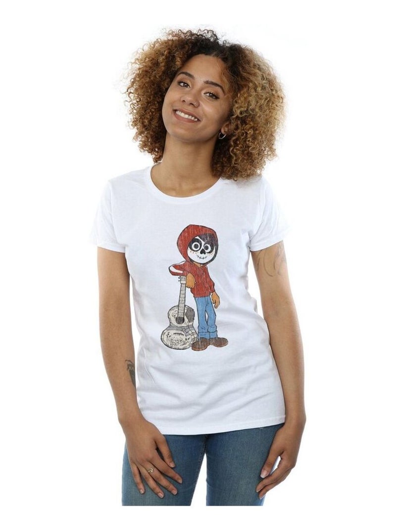 Disney - T-shirt COCO Blanc - Kiabi