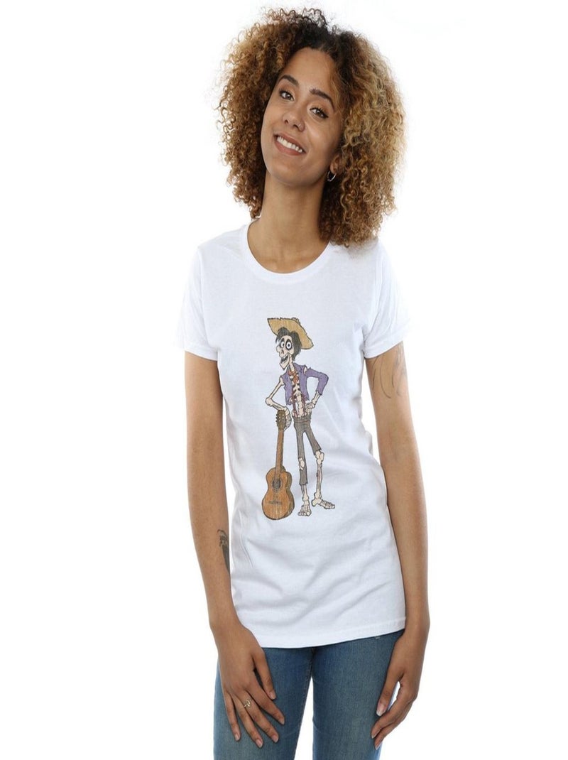 Disney - T-shirt COCO Blanc - Kiabi