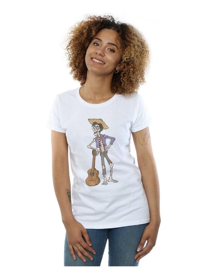 Disney - T-shirt COCO Blanc - Kiabi