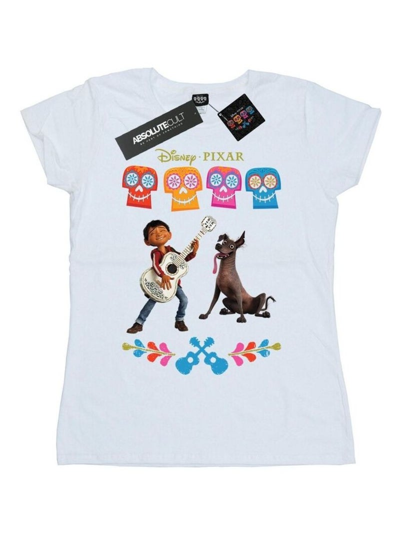 Disney - T-shirt COCO Blanc - Kiabi