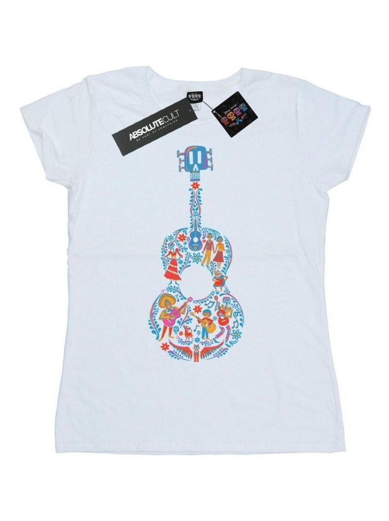 Disney - T-shirt COCO Blanc - Kiabi