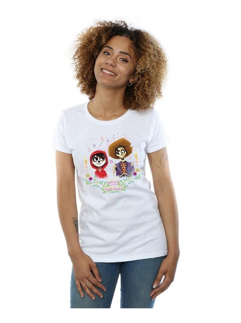 Disney - T-shirt COCO Blanc - Kiabi