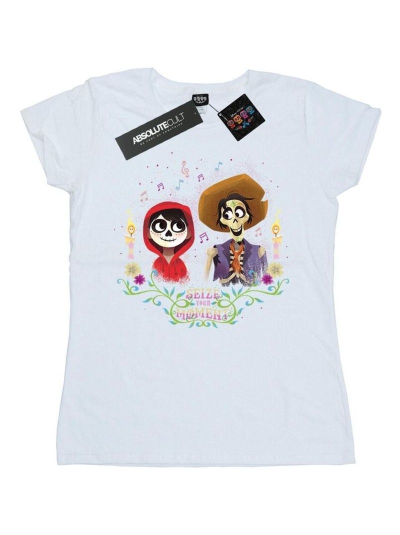 Disney - T-shirt COCO Blanc - Kiabi