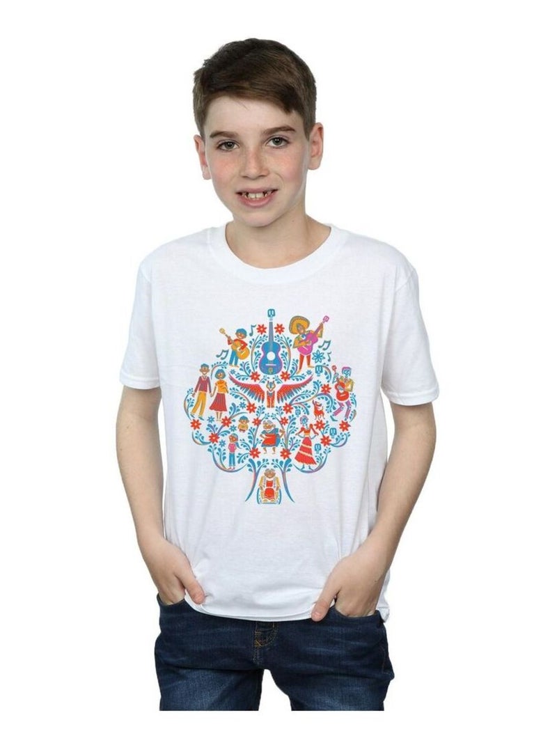 Disney - T-shirt COCO Blanc - Kiabi
