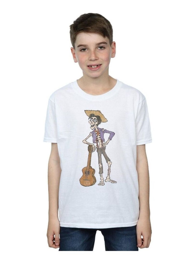 Disney - T-shirt COCO Blanc - Kiabi