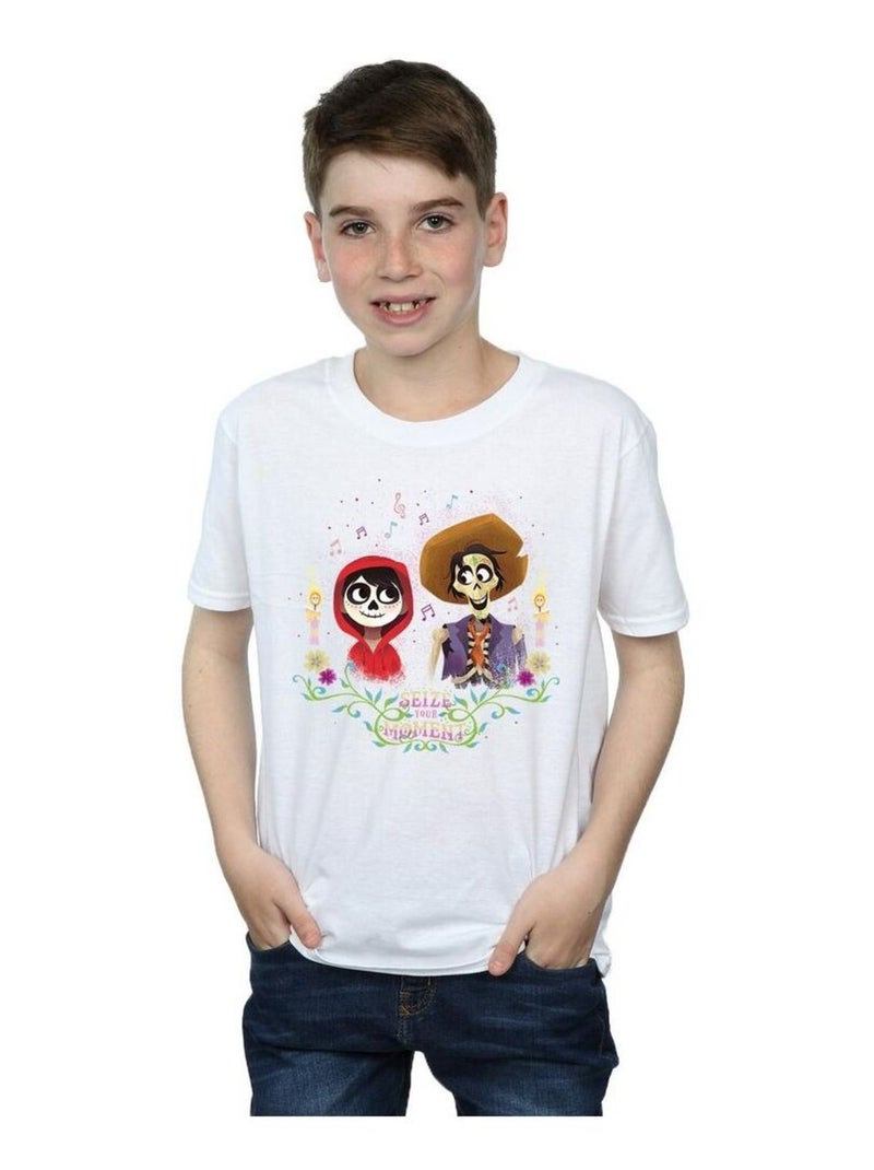 Disney - T-shirt COCO Blanc - Kiabi