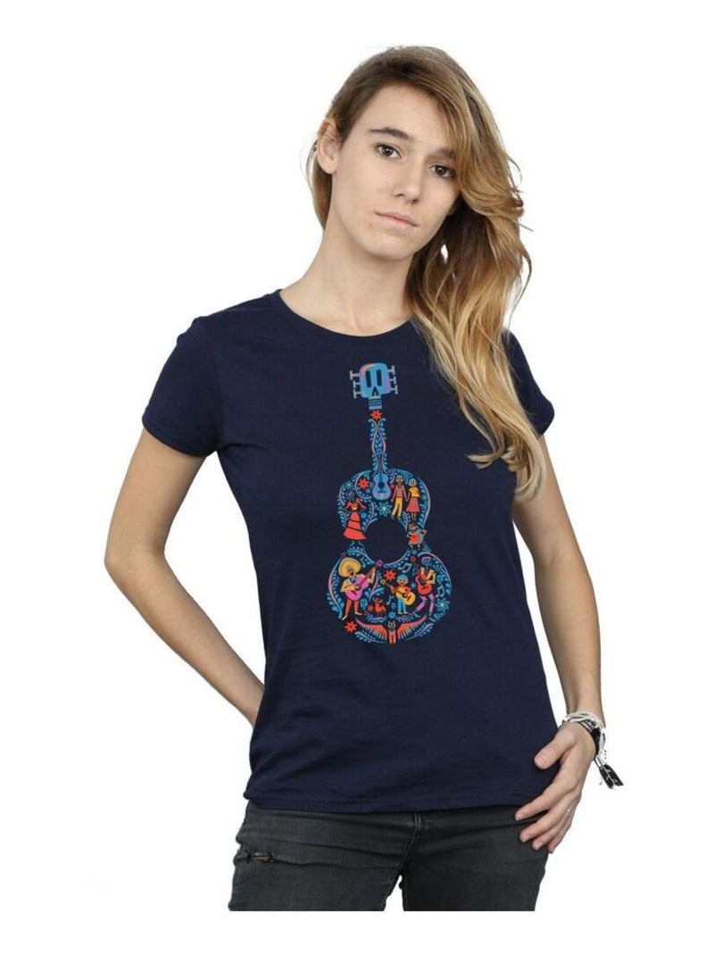 Disney - T-shirt COCO Bleu marine - Kiabi