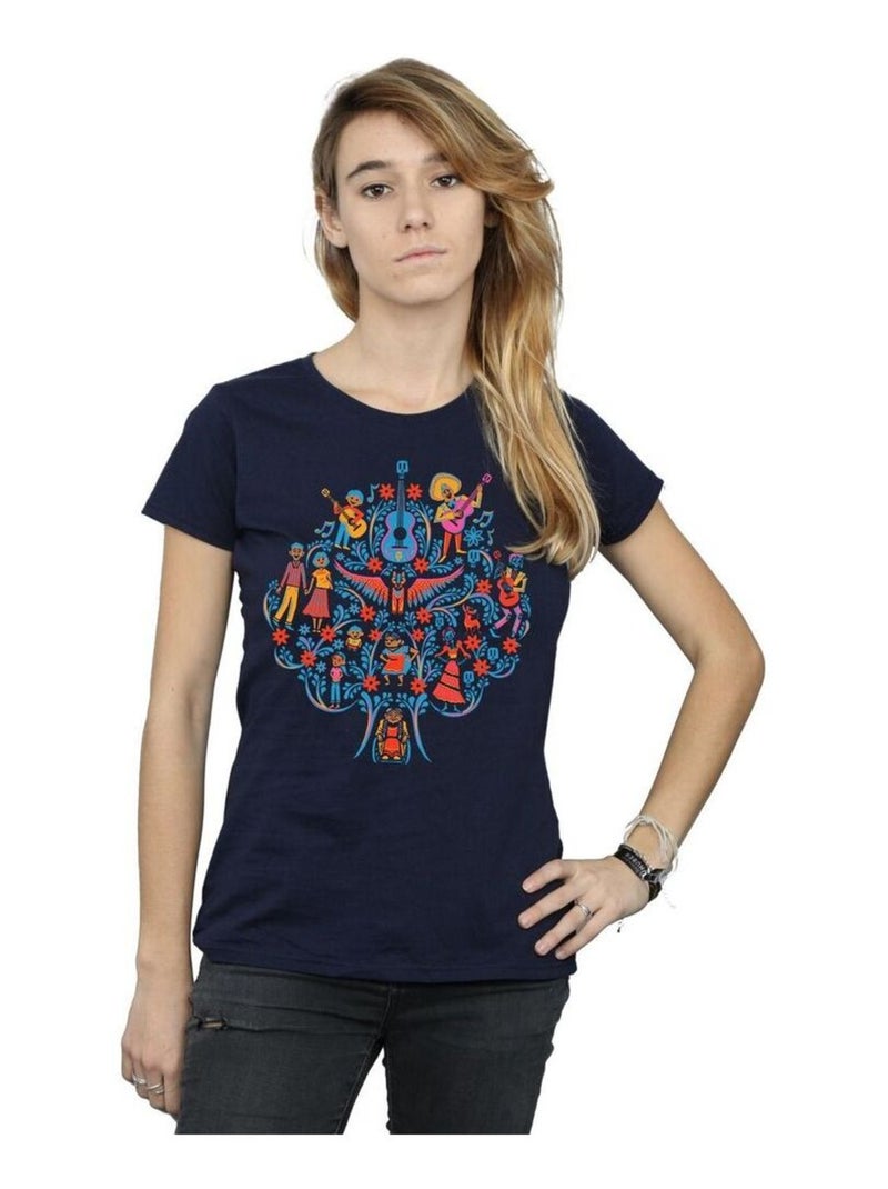 Disney - T-shirt COCO Bleu marine - Kiabi