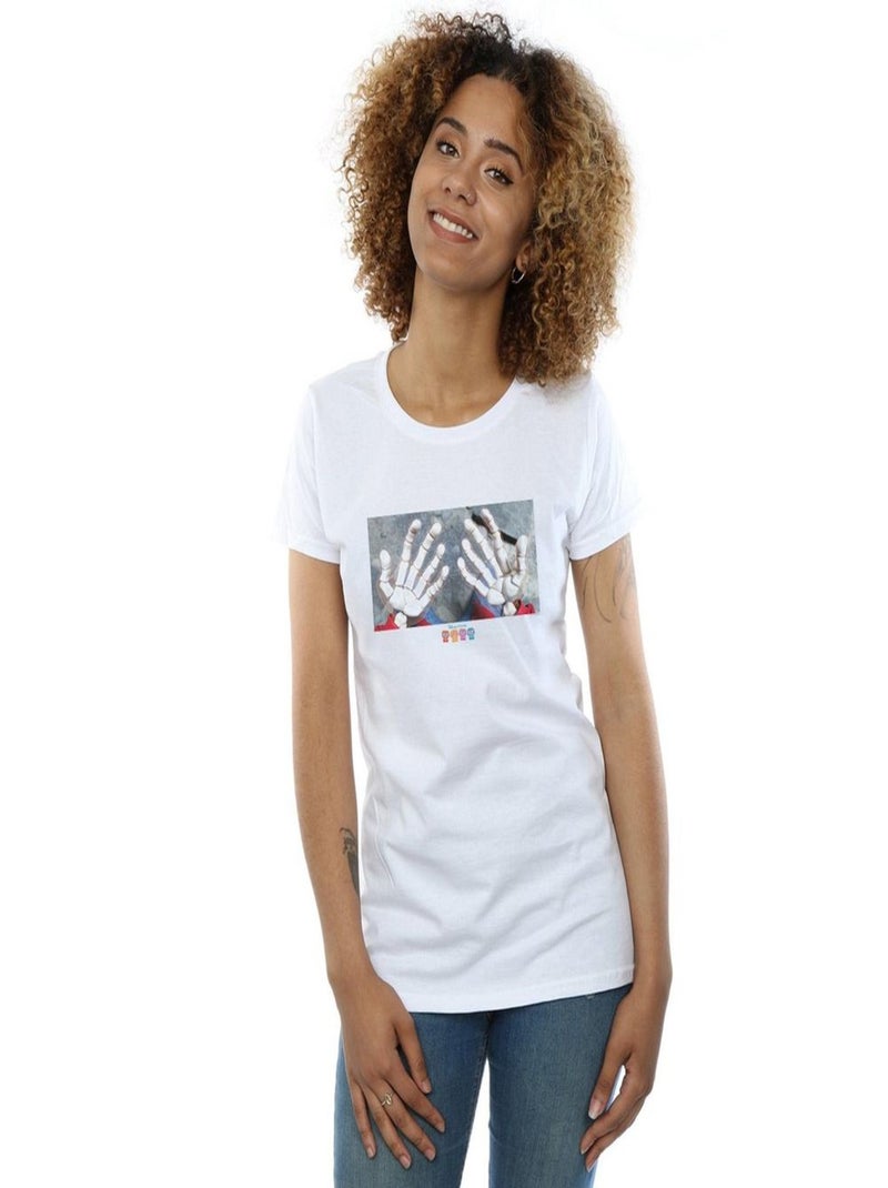 Disney - T-shirt COCO HANDS Blanc - Kiabi