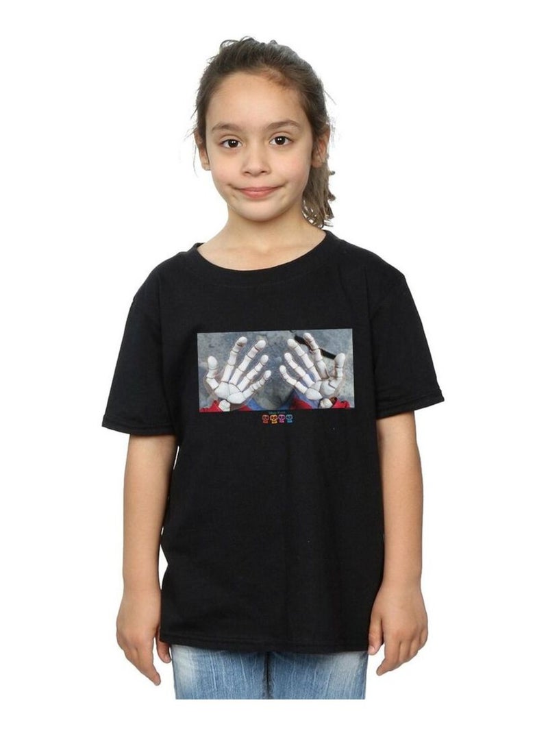 Disney - T-shirt COCO HANDS Noir - Kiabi