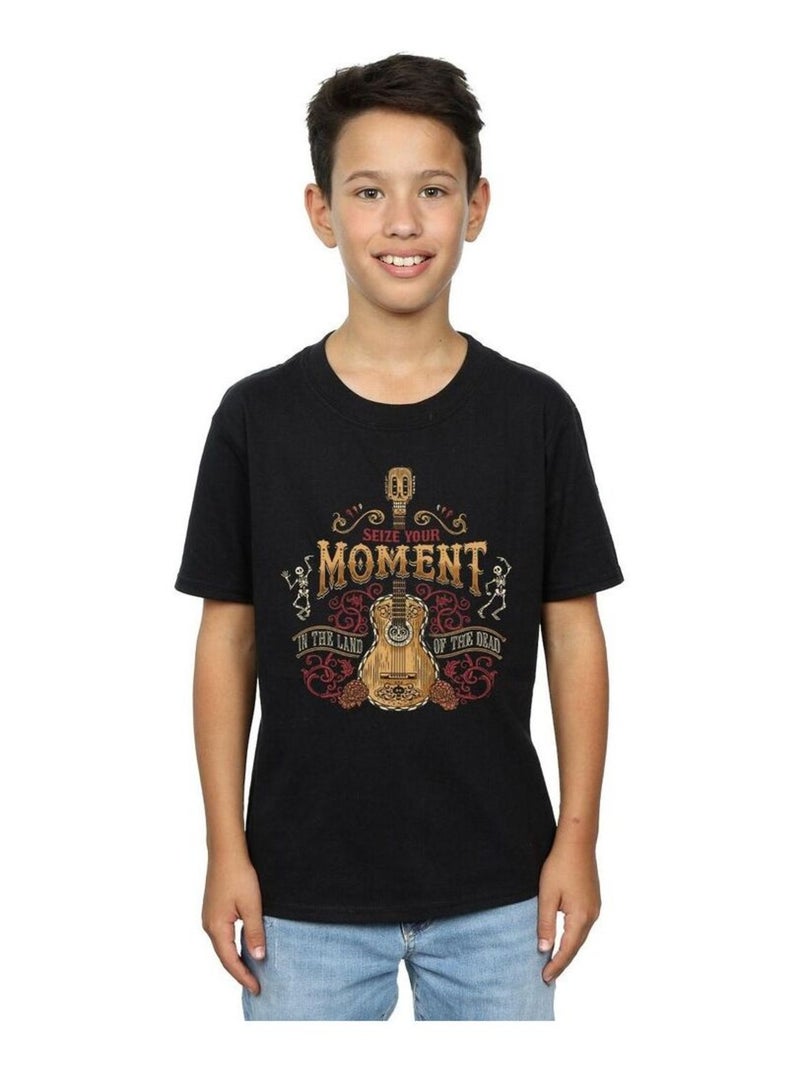 Disney - T-shirt COCO LAND OF THE DEAD Noir - Kiabi