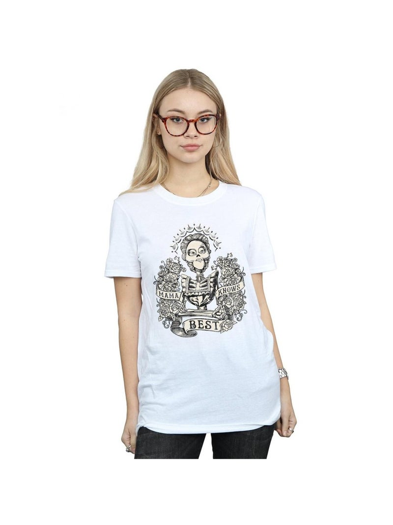 Disney - T-shirt COCO MAMA KNOWS BEST Blanc - Kiabi