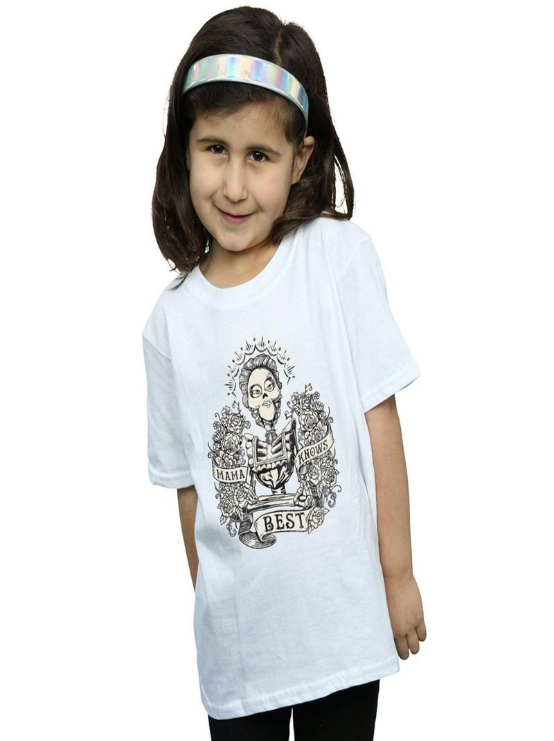 Disney - T-shirt COCO MAMA KNOWS BEST Blanc - Kiabi