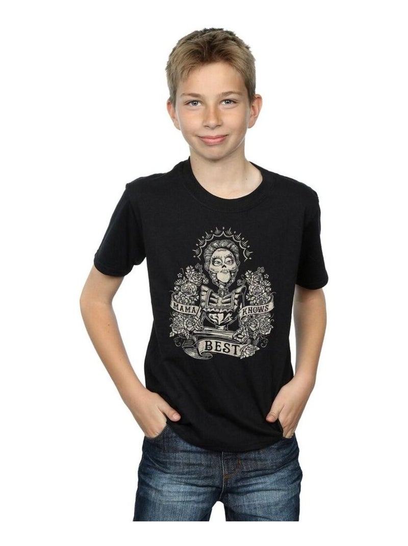 Disney - T-shirt COCO MAMA KNOWS BEST Noir - Kiabi
