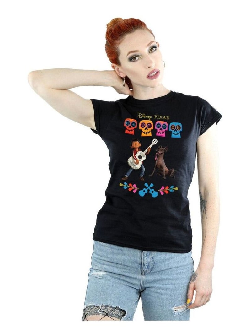 Disney - T-shirt COCO Noir - Kiabi