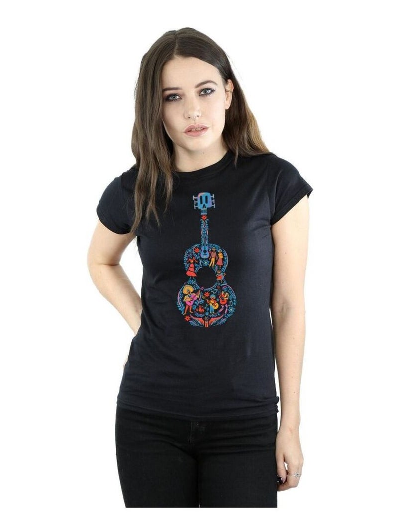Disney - T-shirt COCO Noir - Kiabi