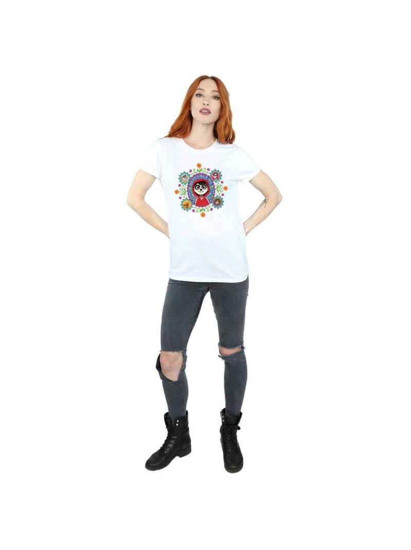 Disney - T-shirt COCO REMEMBER ME Blanc - Kiabi