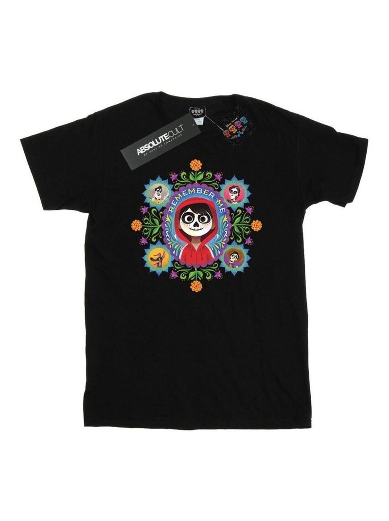 Disney - T-shirt COCO REMEMBER ME Noir - Kiabi