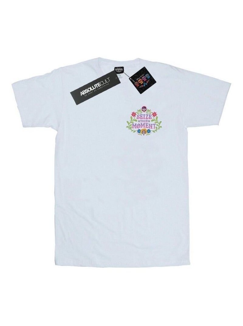 Disney - T-shirt COCO SEIZE YOUR MOMENT Blanc - Kiabi