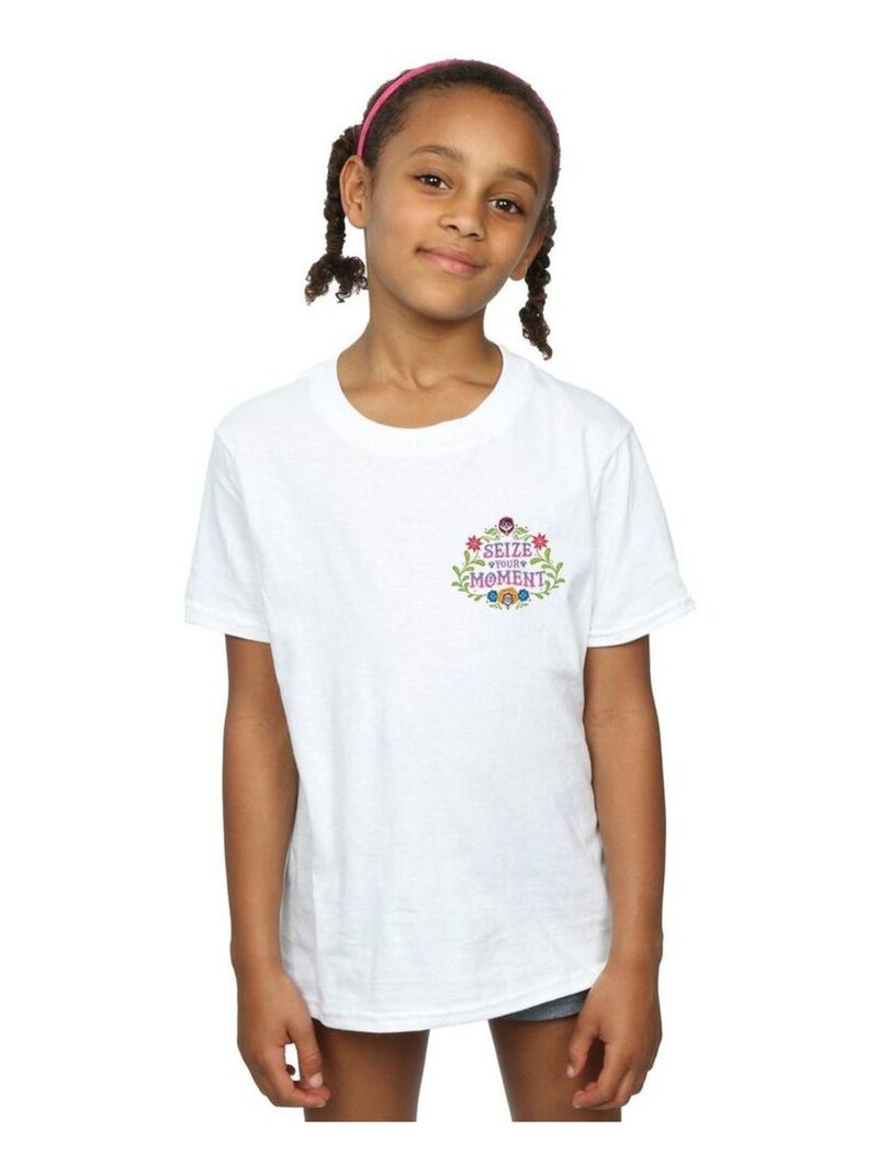 Disney - T-shirt COCO SEIZE YOUR MOMENT Blanc - Kiabi