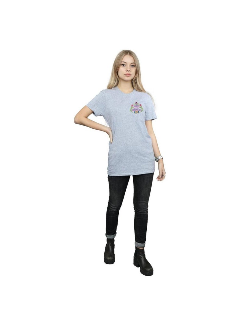 Disney - T-shirt COCO SEIZE YOUR MOMENT Gris chiné - Kiabi