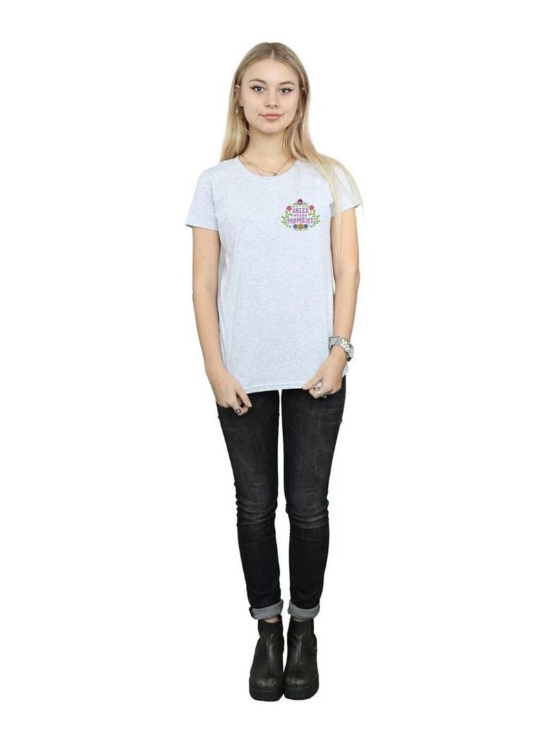 Disney - T-shirt COCO SEIZE YOUR MOMENT Gris chiné - Kiabi