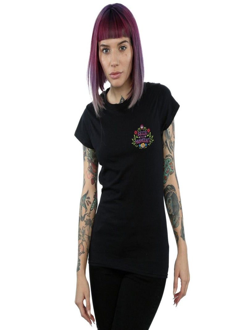 Disney - T-shirt COCO SEIZE YOUR MOMENT Noir - Kiabi