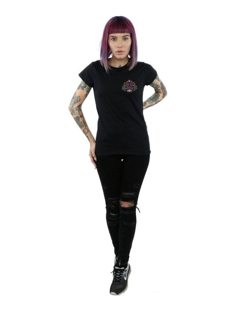Disney - T-shirt COCO SEIZE YOUR MOMENT Noir - Kiabi