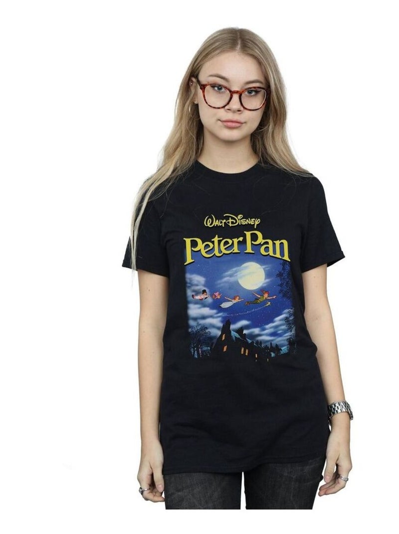 Disney - T-shirt COME WITH ME Noir - Kiabi