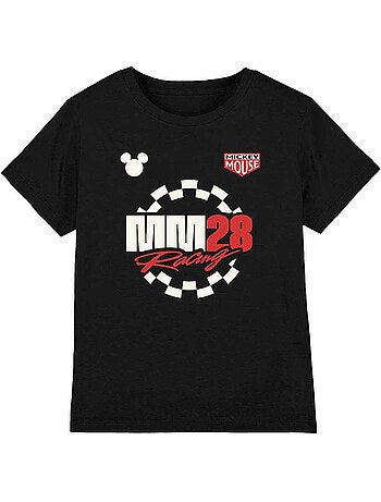 Disney - T-shirt compétition motif/style à carreaux