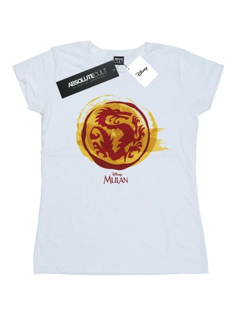 Disney - T-shirt COURAGE Blanc - Kiabi