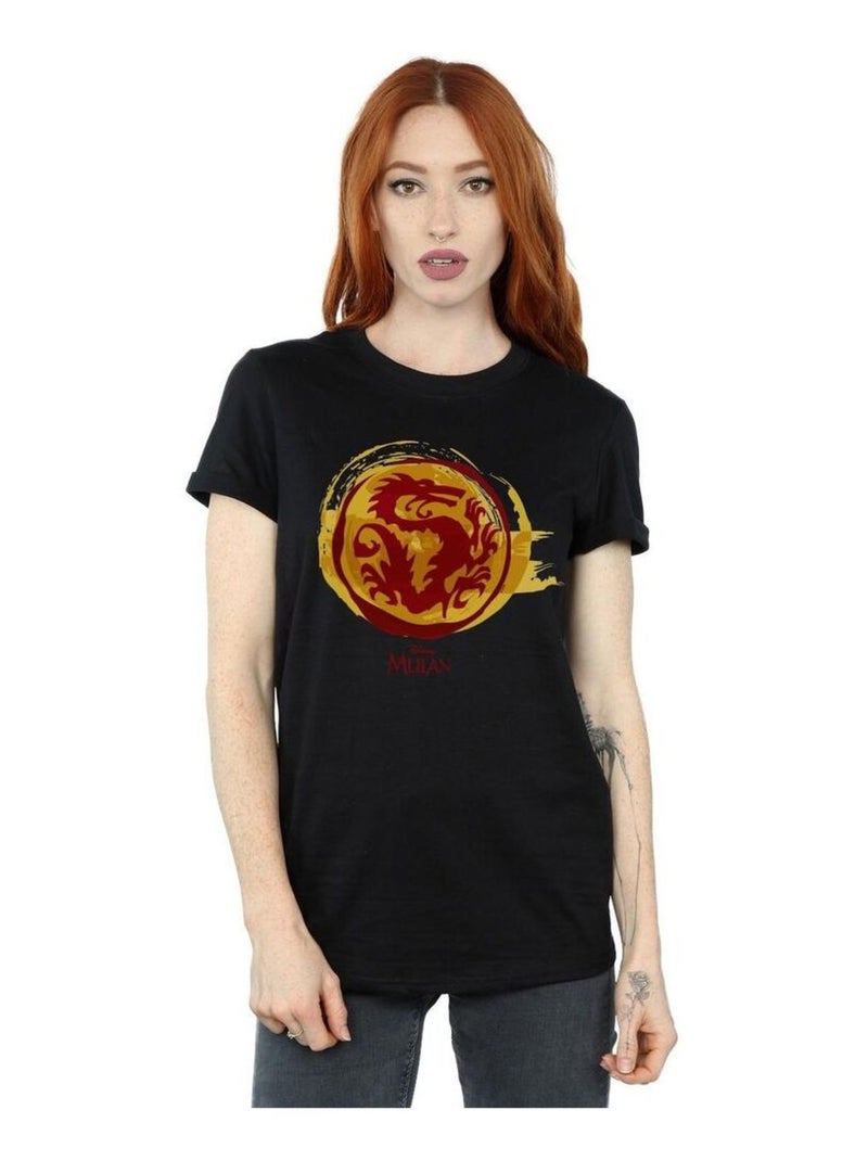 Disney - T-shirt COURAGE Noir - Kiabi