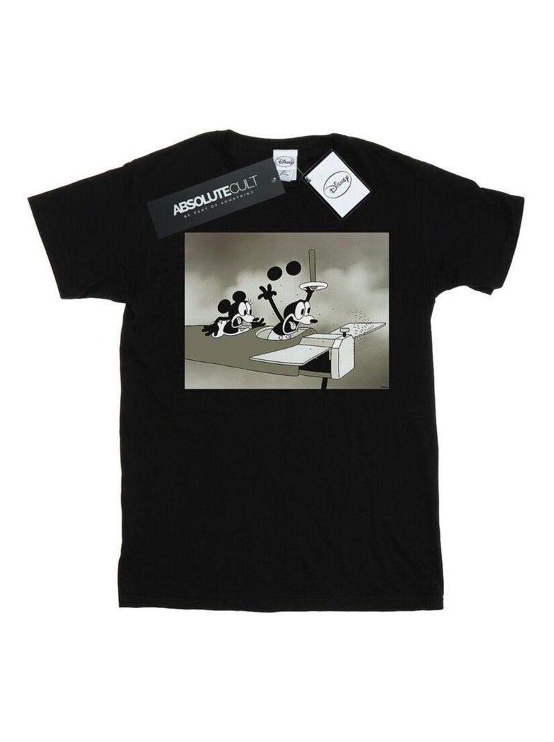 Disney - T-shirt CRAZY PILOT Noir - Kiabi