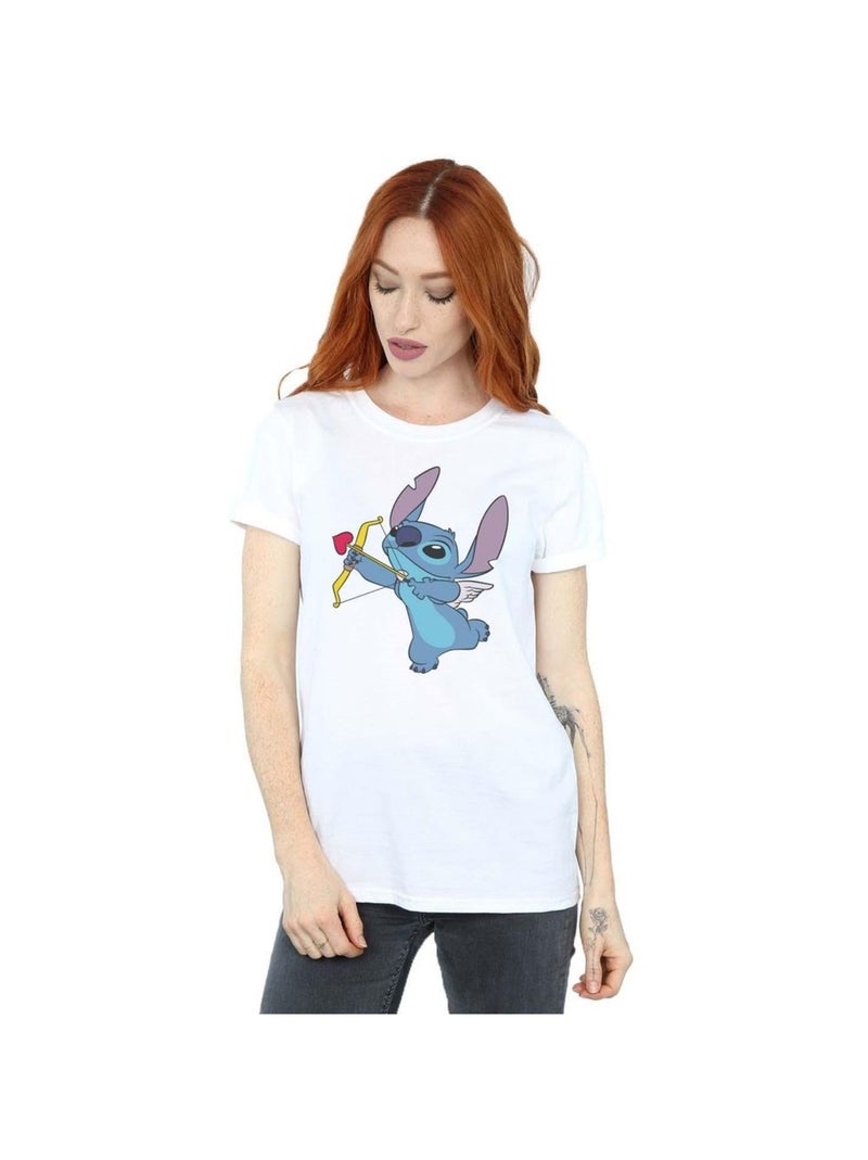 Disney - T-shirt CUPID VALENTINES Blanc - Kiabi