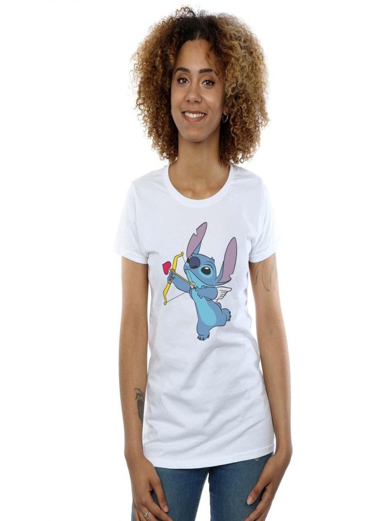 Disney - T-shirt CUPID VALENTINES Blanc - Kiabi