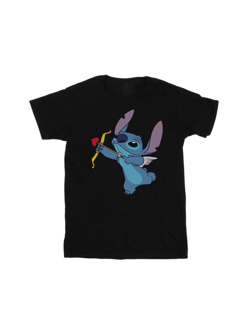 Disney - T-shirt CUPID VALENTINES Noir - Kiabi