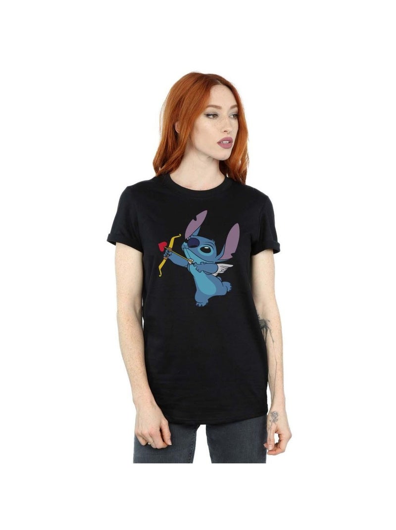 Disney - T-shirt CUPID VALENTINES Noir - Kiabi