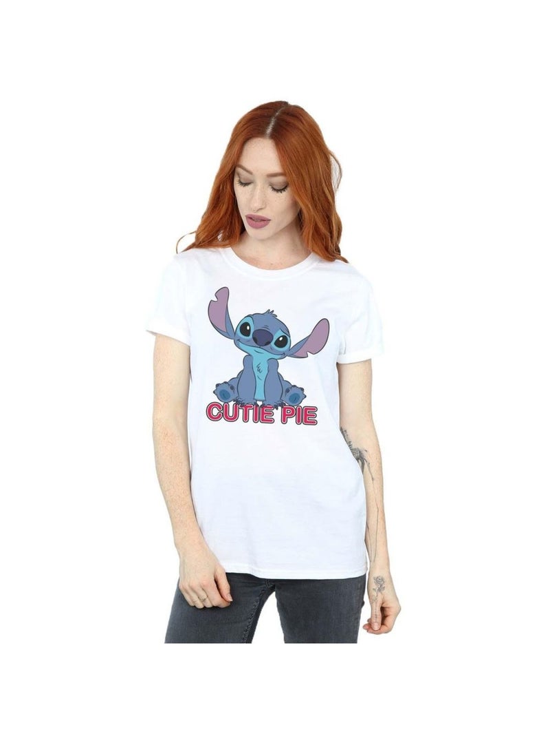 Disney - T-shirt CUTIE PIE Blanc - Kiabi