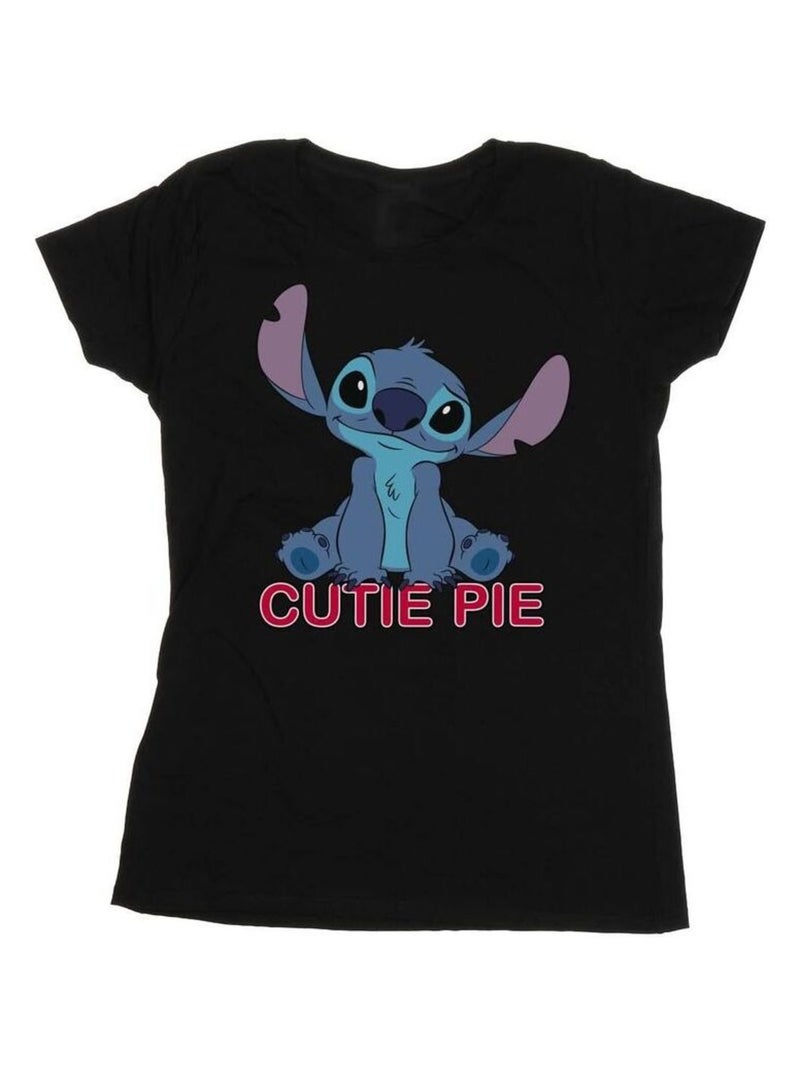 Disney - T-shirt CUTIE PIE Noir - Kiabi