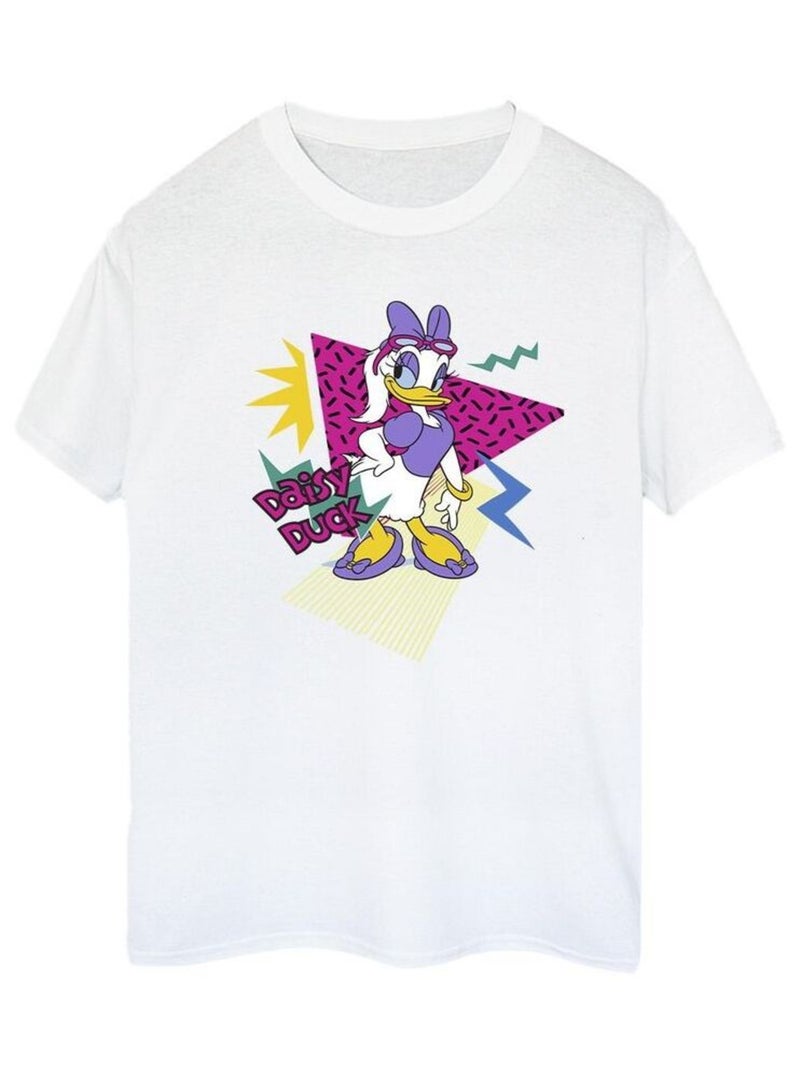 Disney - T-shirt DAISY DUCK COOL Blanc - Kiabi