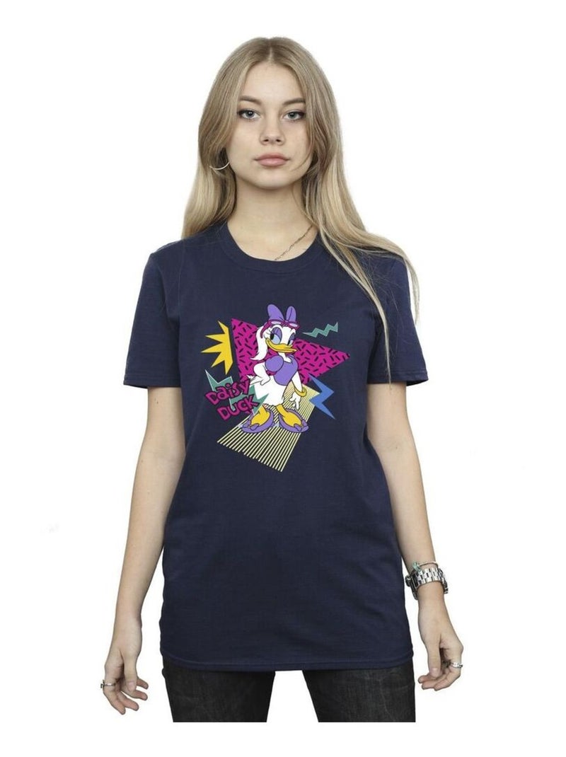 Disney - T-shirt DAISY DUCK COOL Bleu marine - Kiabi