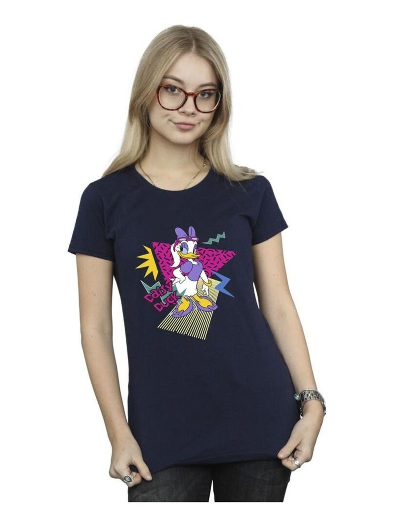 Disney - T-shirt DAISY DUCK COOL Bleu marine - Kiabi